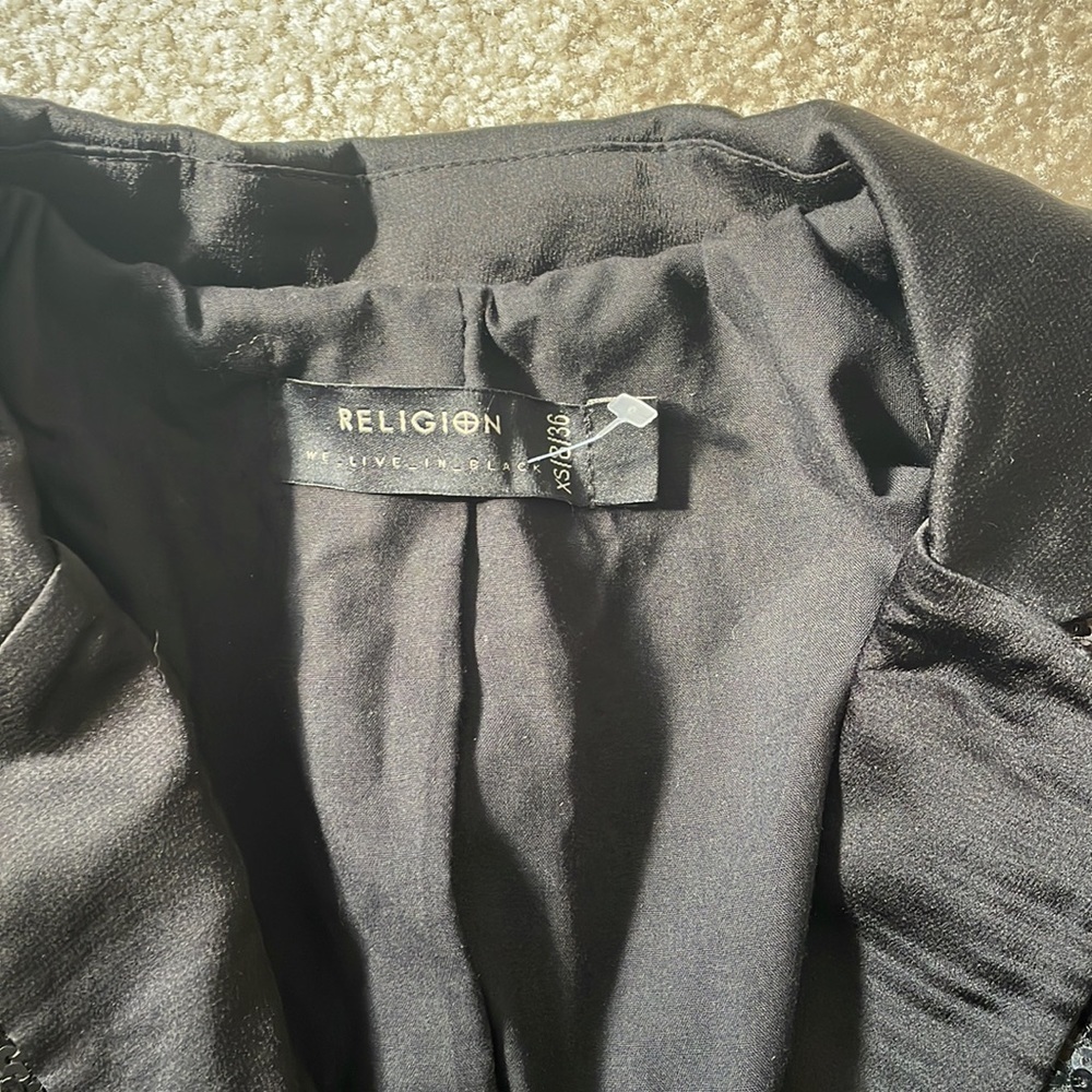 Religion “We Live in Black” Blazer | Brand New w/ Tags | Retail £335 - Picture 6 of 11
